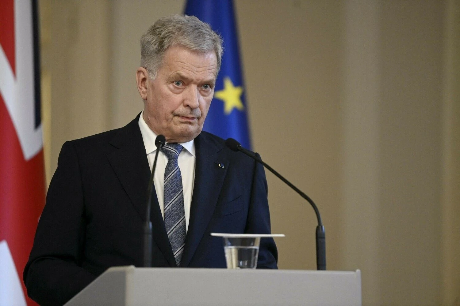 Suomijos prezidentas Sauli Niinisto. Antti Aimo-Koivisto (AFP/„Scanpix“) nuotr.