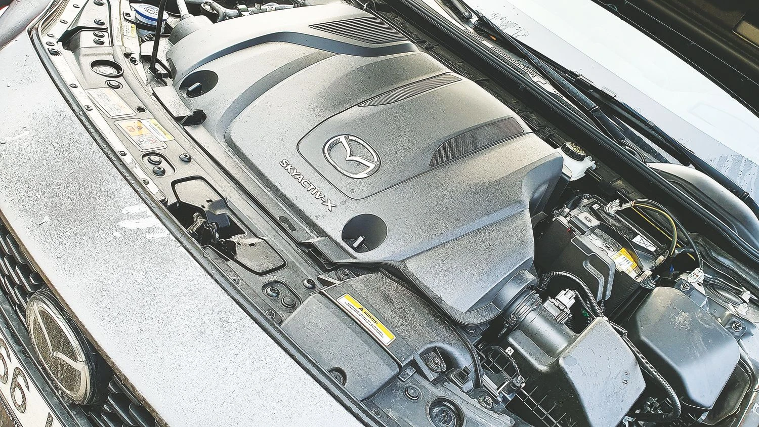 „Mazda“ su hibridiniais konkurentais kovoja, pasitelkdama originalią vidaus degimo variklio konstrukciją. Lino Butkaus (VŽ) nuotr.