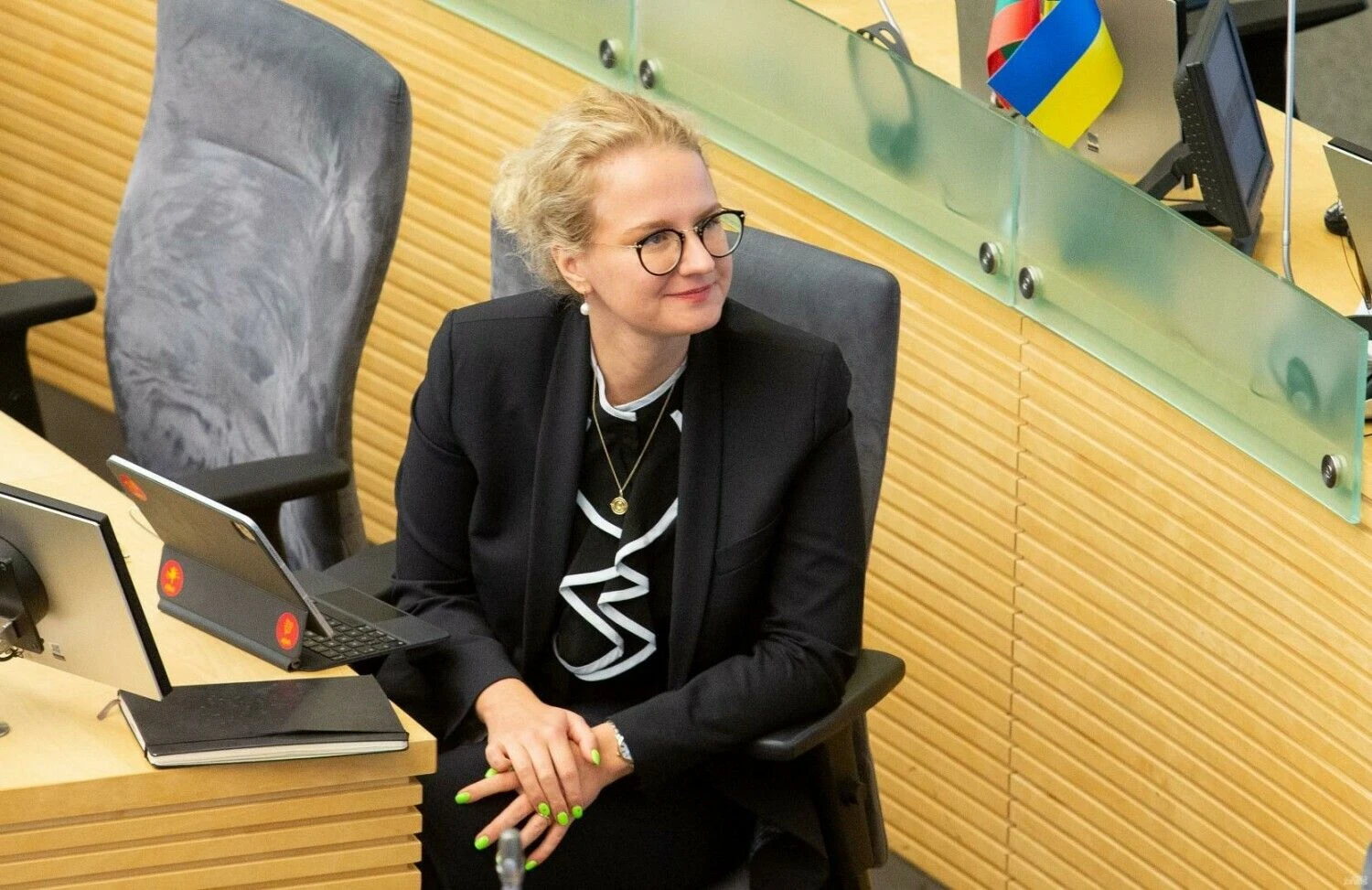 Aušrinė Armonaitė, ekonomikos ir inovacijų ministrė. Juditos Grigelytės (VŽ) nuotr.