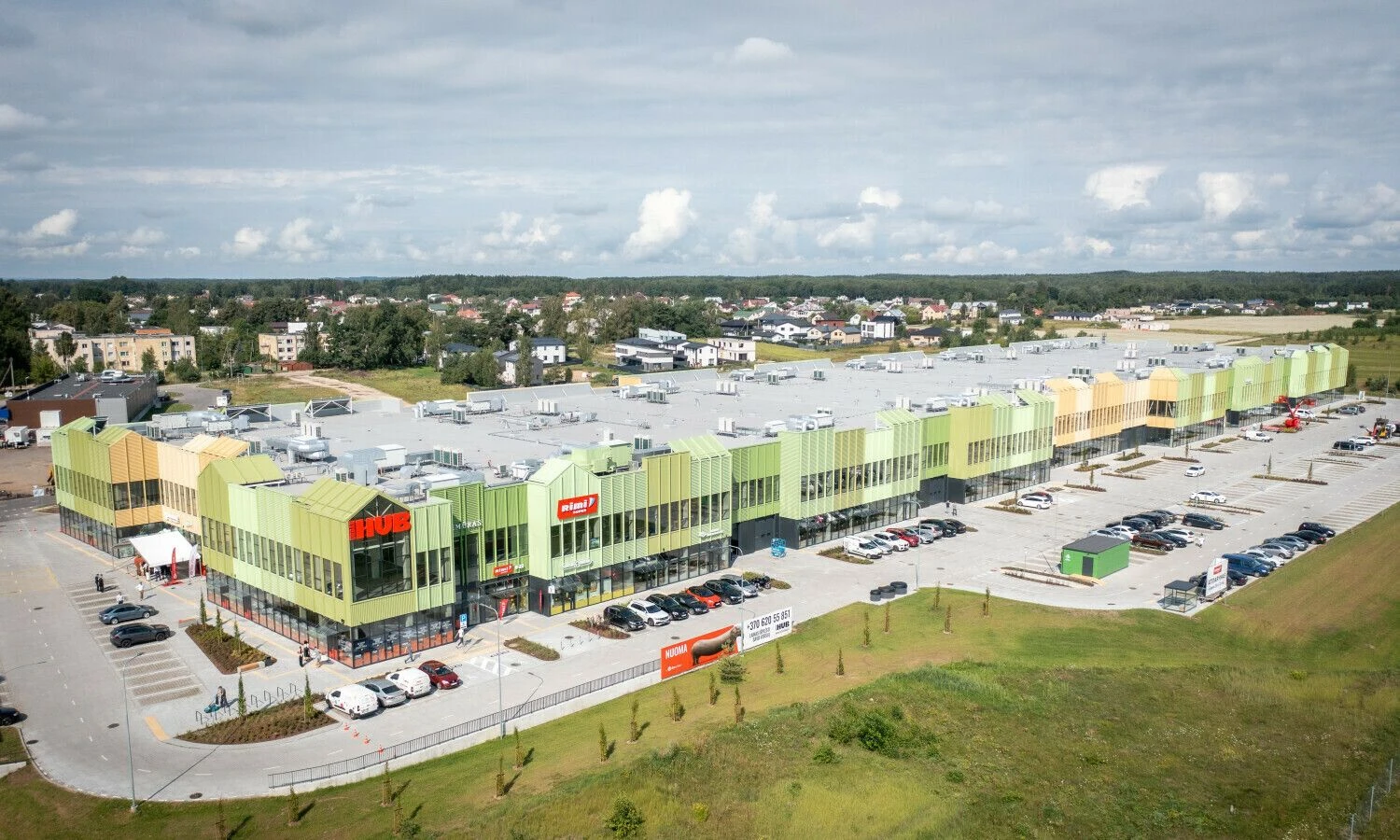 „Urban Hub“ miestelis Vilniuje. Bendrovės nuotr.