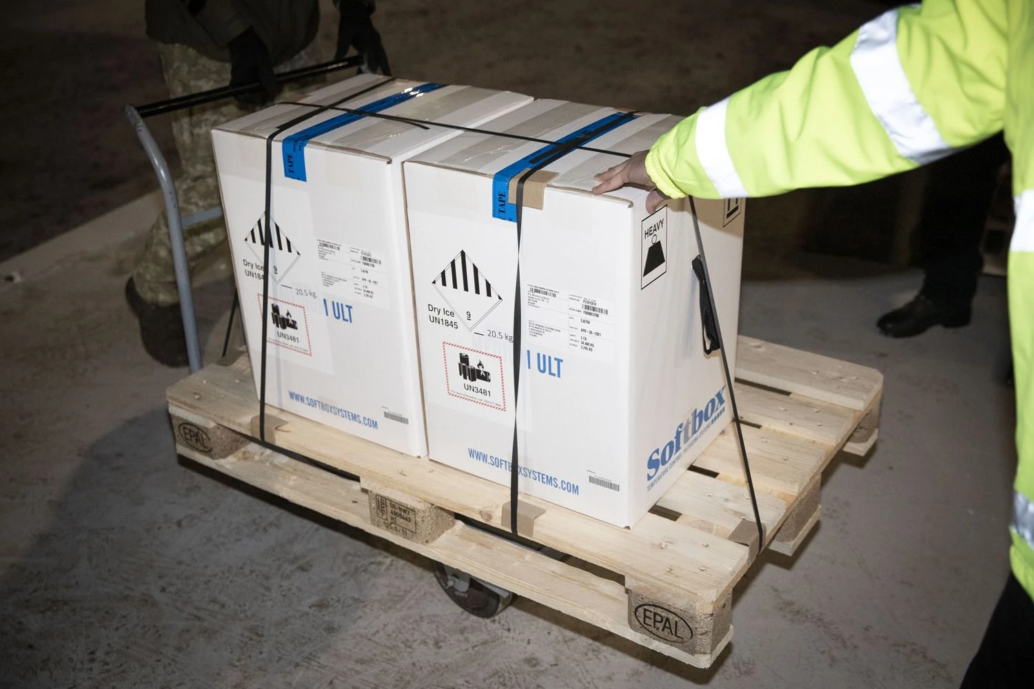 Vakcina nuo COVID-19 Lietuvoje. Lietuvos kariuomenės nuotr.