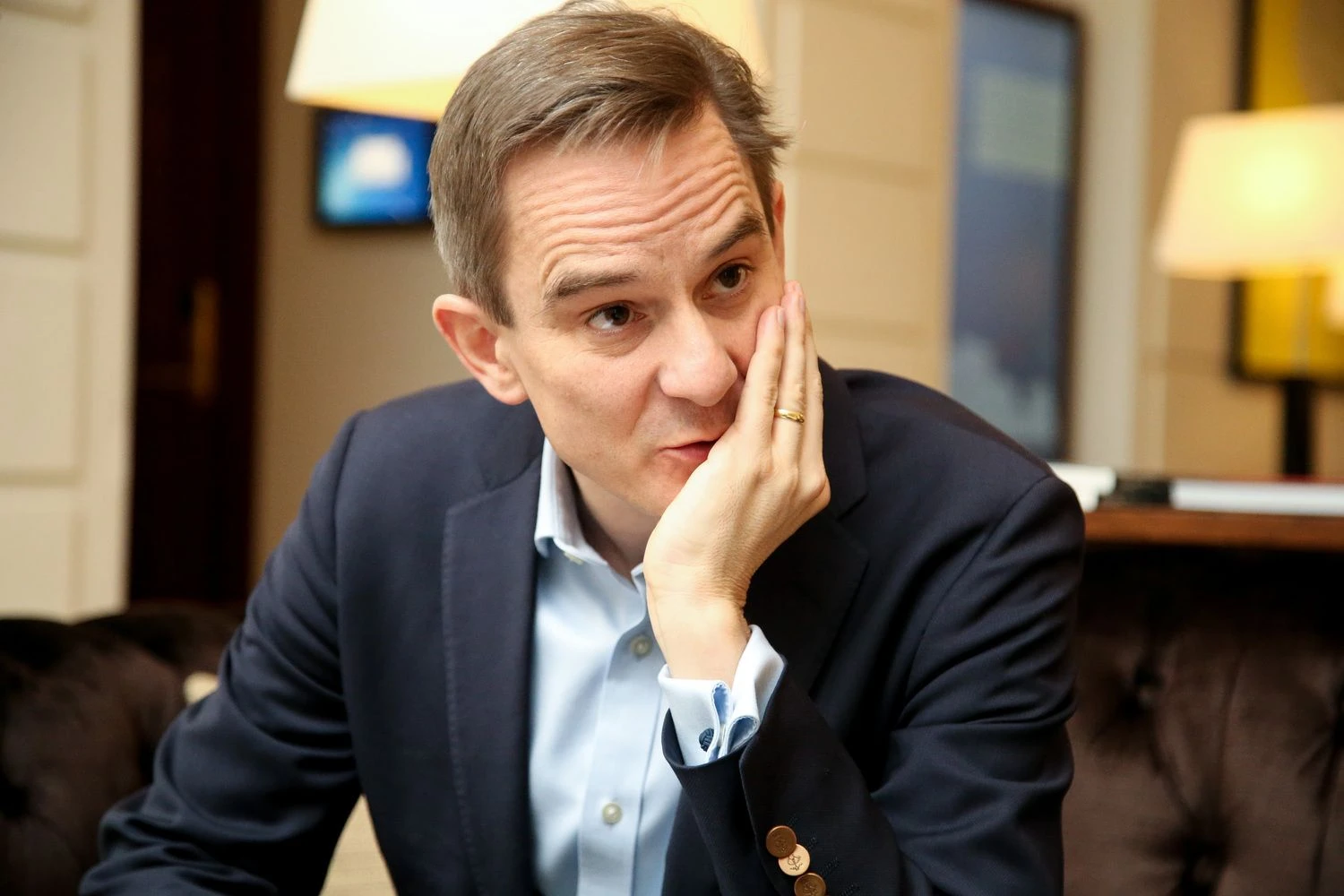 Robertas Guestas, „The Economist“ užsienio naujienų redaktorius. Vladimiro Ivanovo (VŽ) nuotr.