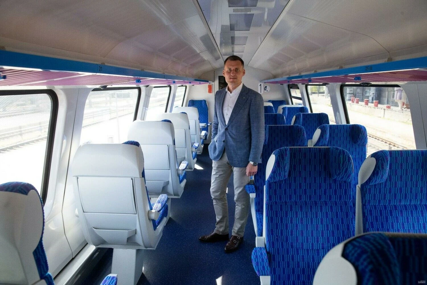 Linas Baužys, UAB „LTG Link“ direktorius karjerą tęs už bendrovės ribų. Vladimiro Ivanovo (VŽ) nuotr.