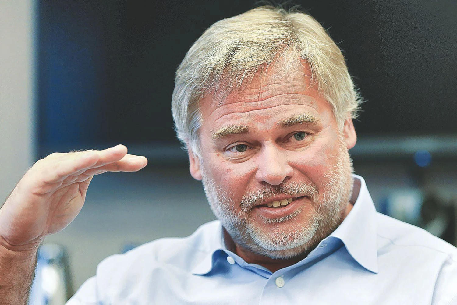 Jevgenijus Kasperskis, Rusijos kibernetinės gynybos bendrovės „Kaspersky Lab“ įkūrėjas ir vadovas. Shannon Stapleton („Scanpix“/„Reuters“) nuotr.