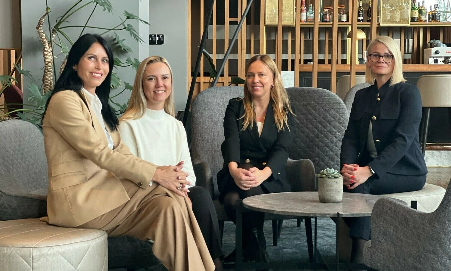 „Venipak“ vadovių komanda.