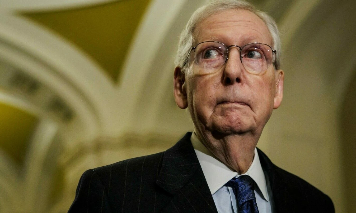 Senato respublikonų lyderis M. McConnellis. Samuelio Corumo („Getty Images“ / AFP / „Scanpix“) nuotr.