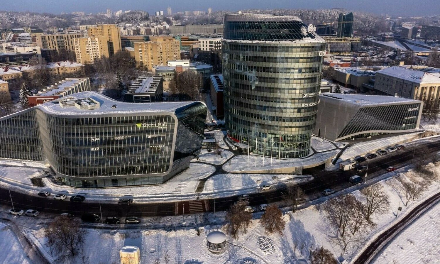 „Green Hall“ verslo centrai sostinėje. Vladimiro Ivanovo (VŽ) nuotr.