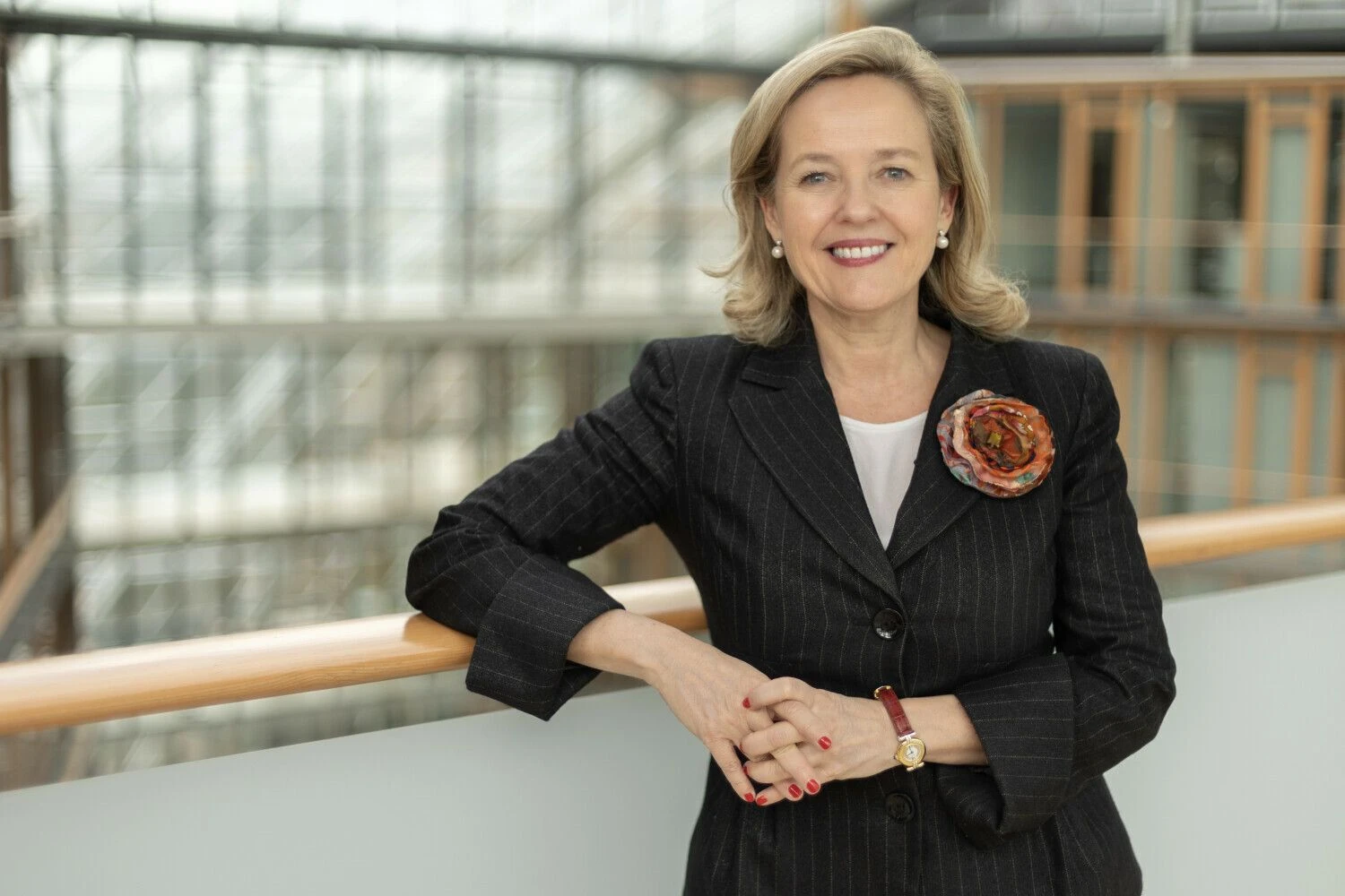 Nadia Calvino, Europos investicijų banko prezidentė. EIB nuotr.