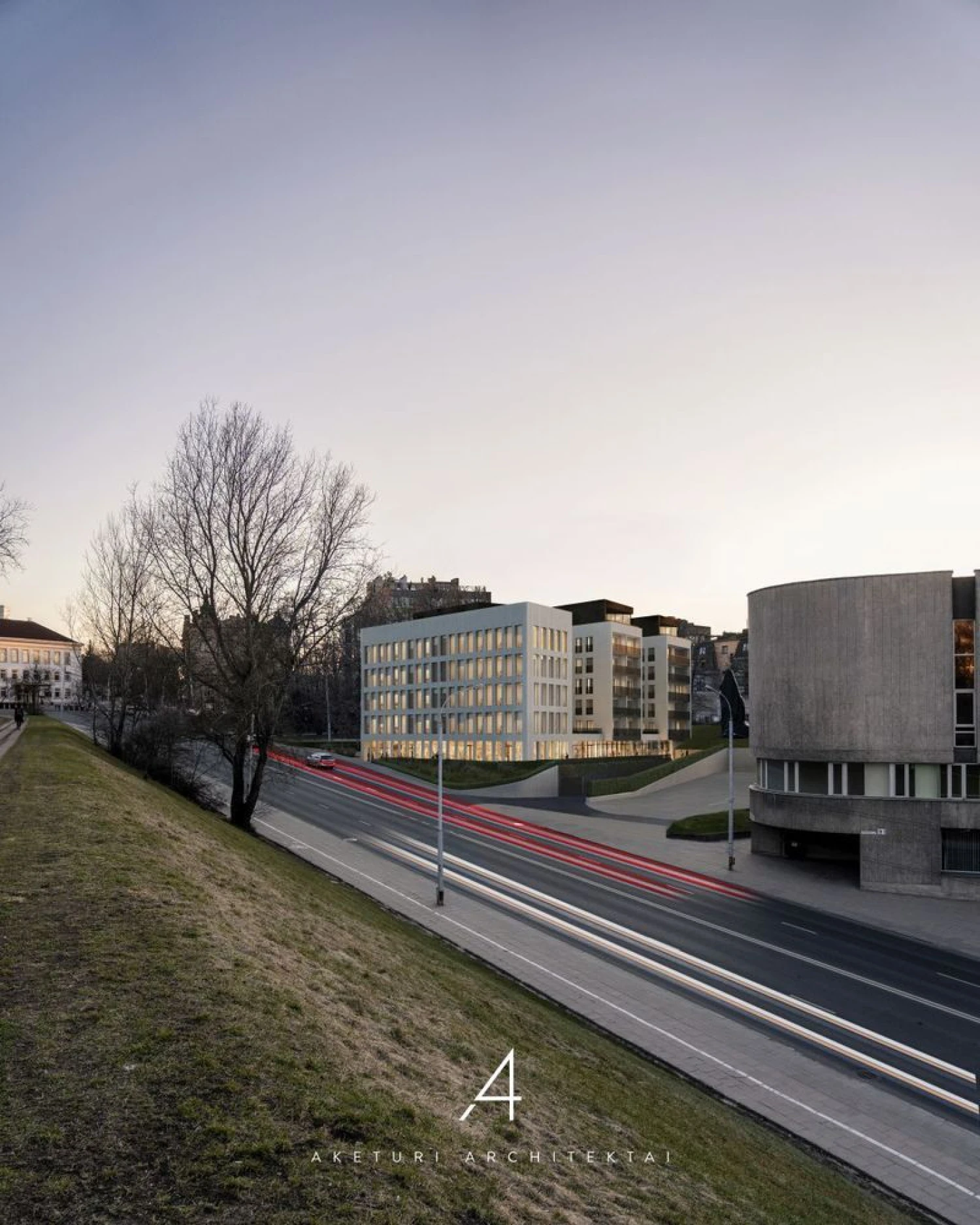 Bendrovės vizualizacija.