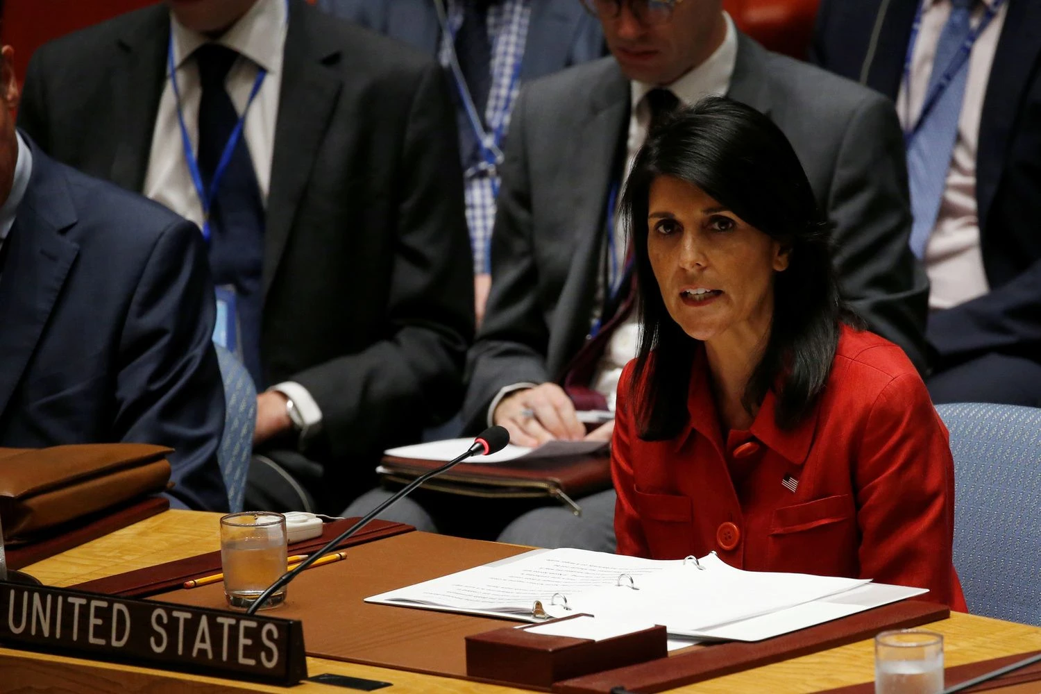 Nikki Haley
Mike‘o Segaro („Reuters“ / „Scanpix“) nuotr.