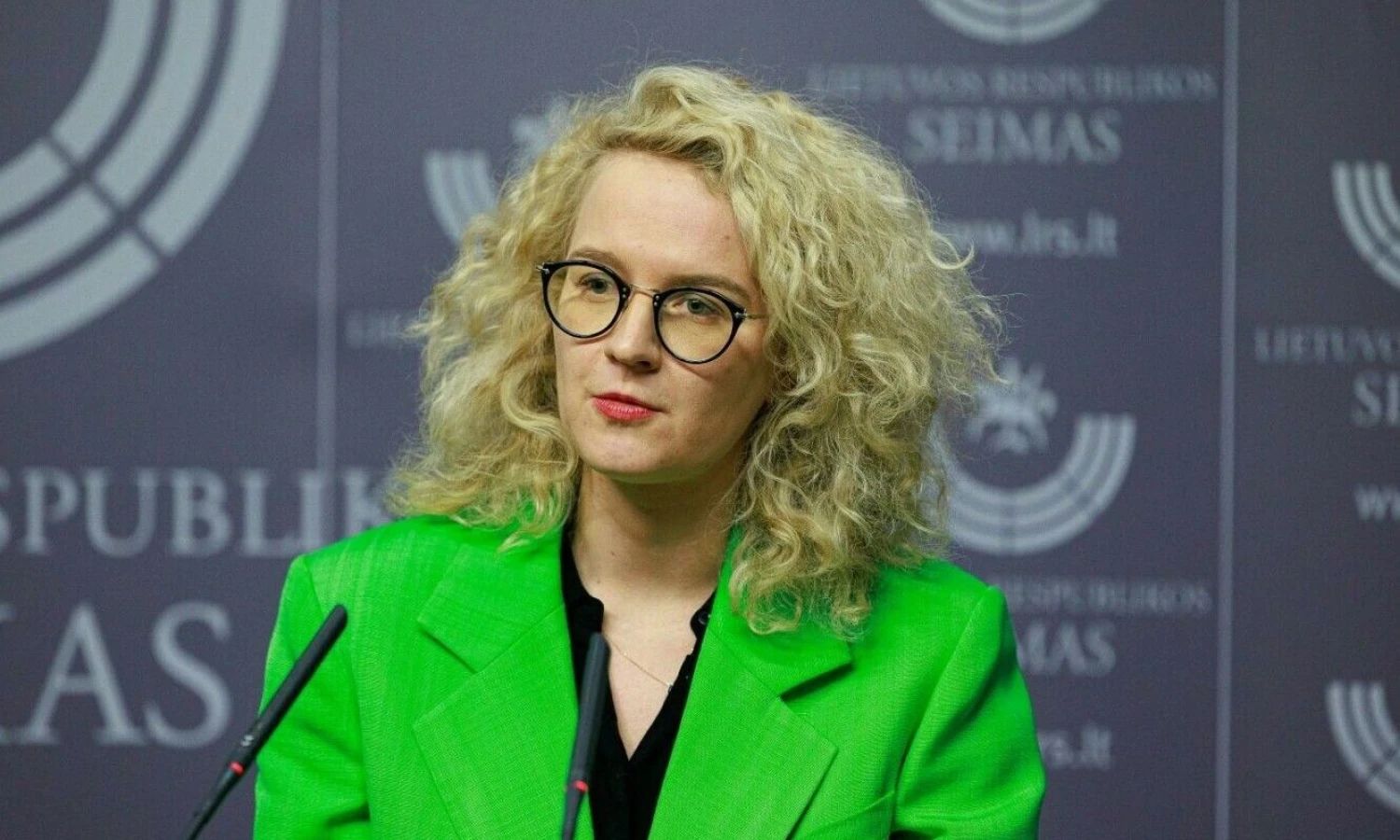 A. Armonaitė, ekonomikos ir inovacijų ministrė. Vladimiro Ivanovo (VŽ) nuotr.
