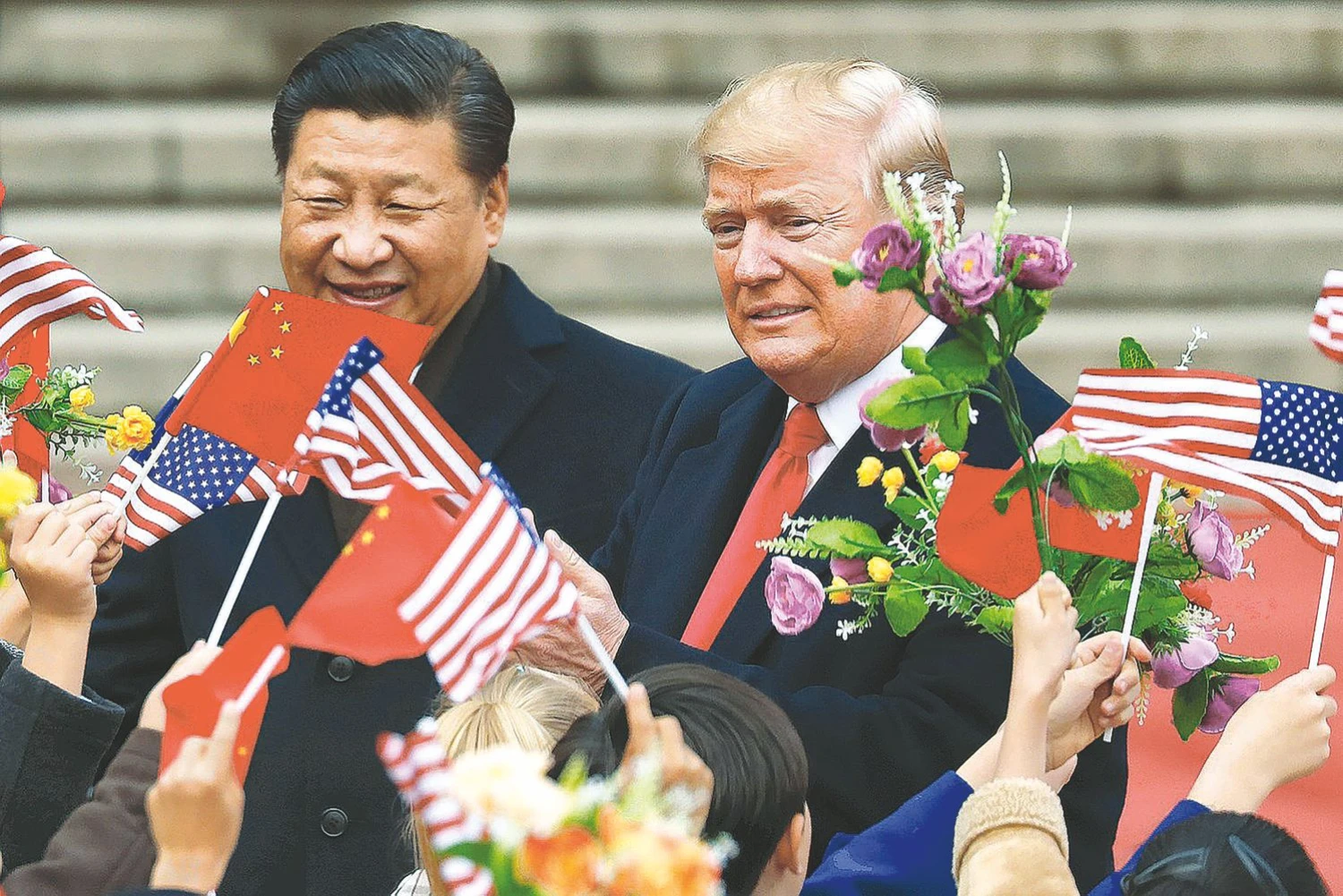 Per pirmuosius Donaldo Trumpo, JAV prezidento, kadencijos metus šalies prekybos su JAV deficitas padidėjo. Damiro Sagoljo („Reuters“ / „scanpix) nuotr.