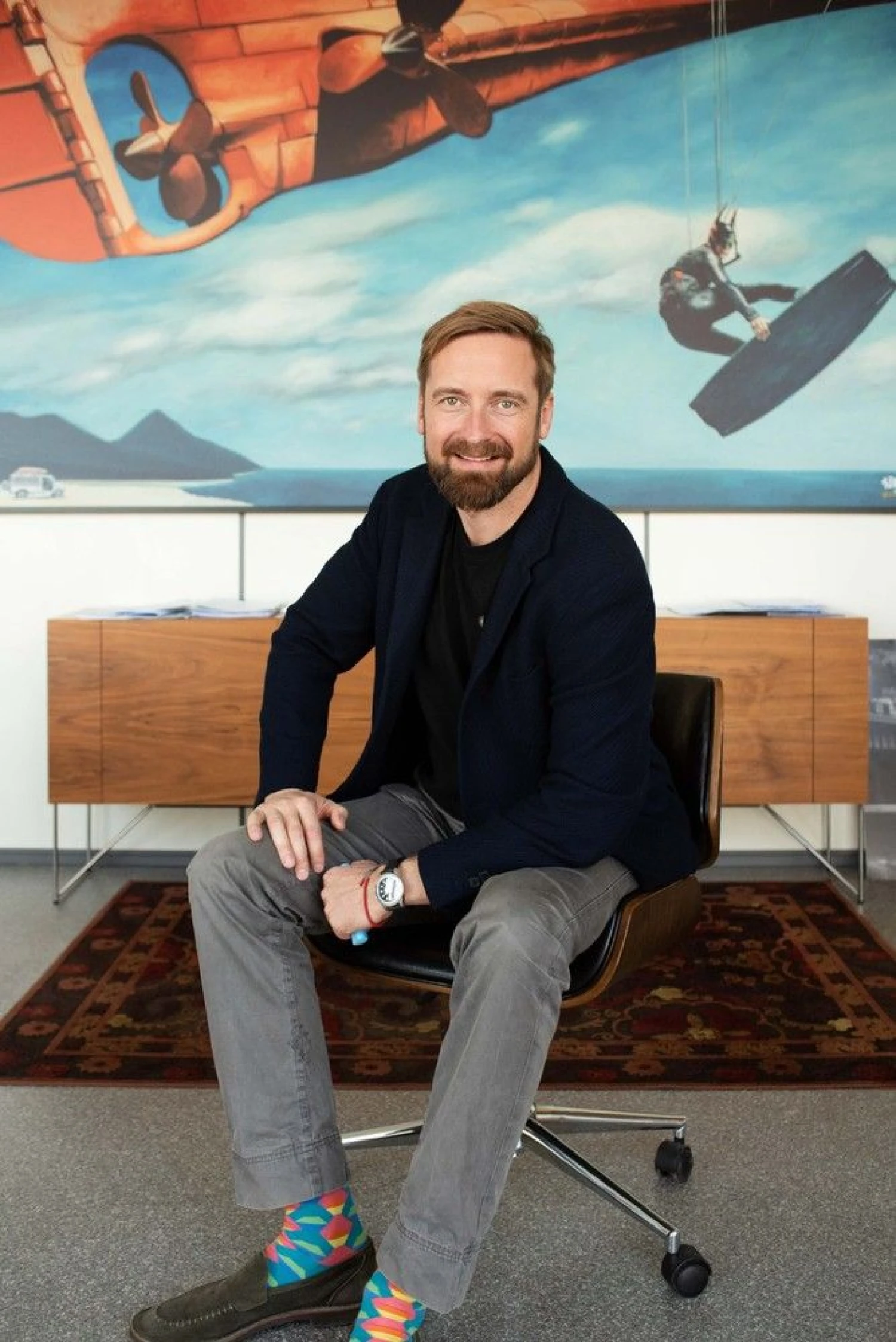 Rimvydas Karoblis, saulės jėgaines gaminančios ir projektuojančios UAB „Viasolis“  vadovas.