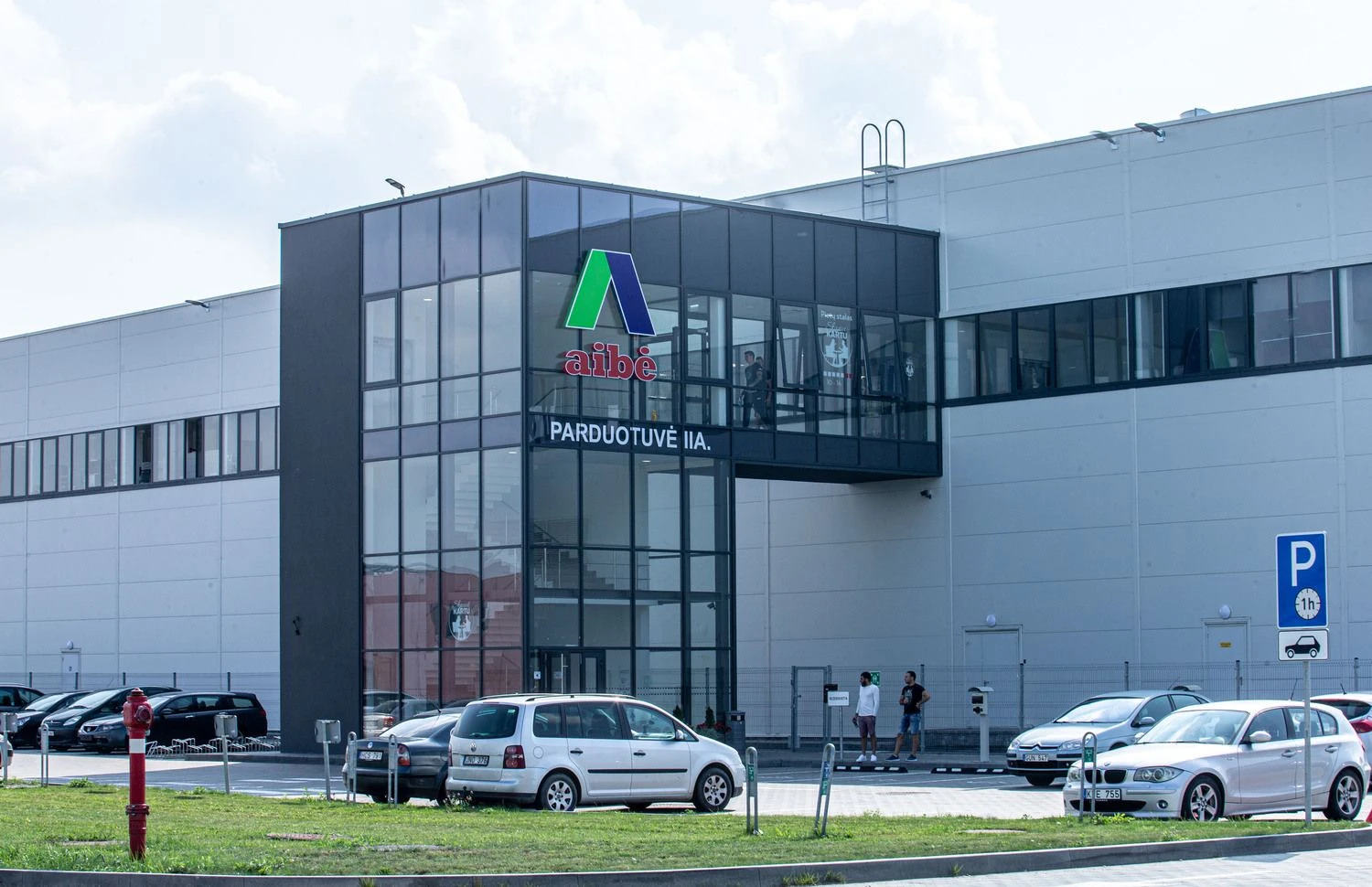 „Aibės logistikos“ centrinis sandėlis Kauno LEZ. Juditos Grigelytės (VŽ) nuotr.