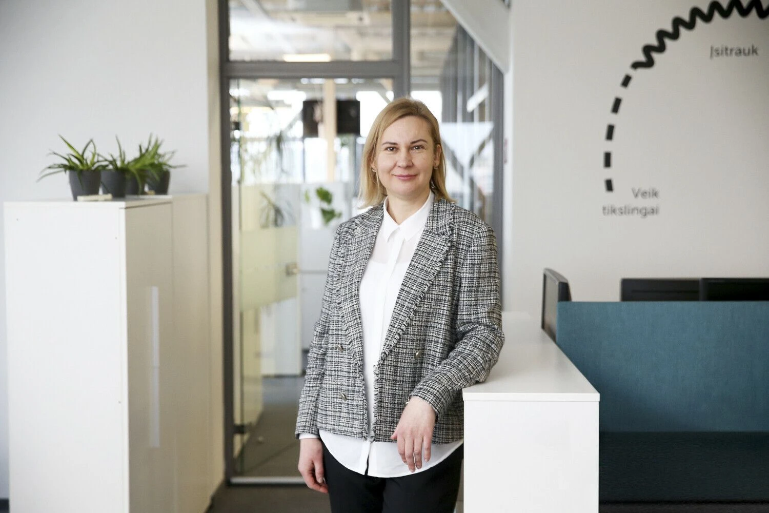UAB „Sergel“ direktorė Jurgita Pajarskienė.