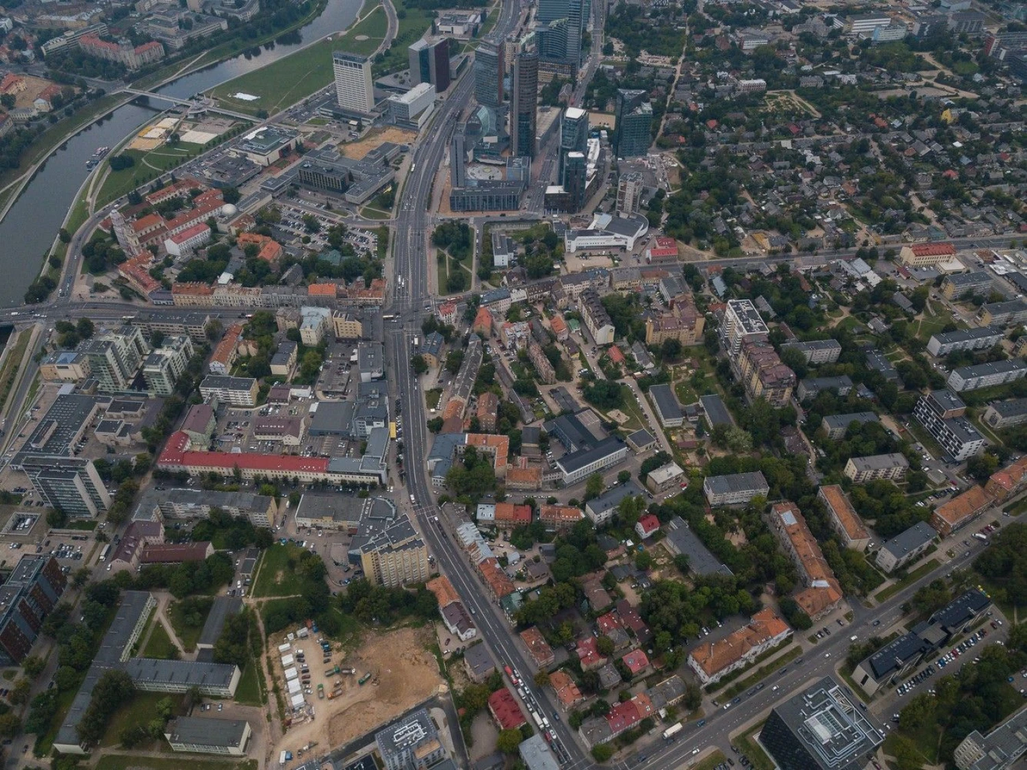 Šnipiškių panorama. Vladimiro Ivanovo (VŽ) nuotr.