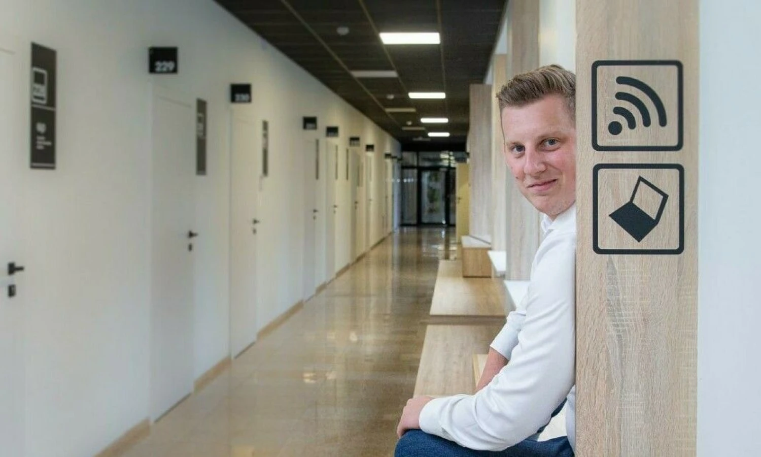 Jevgenijus Polonis, startuolio „GoRamp“ įkūrėjas ir vadovas. Vladimiro Ivanovo (VŽ) nuotr.