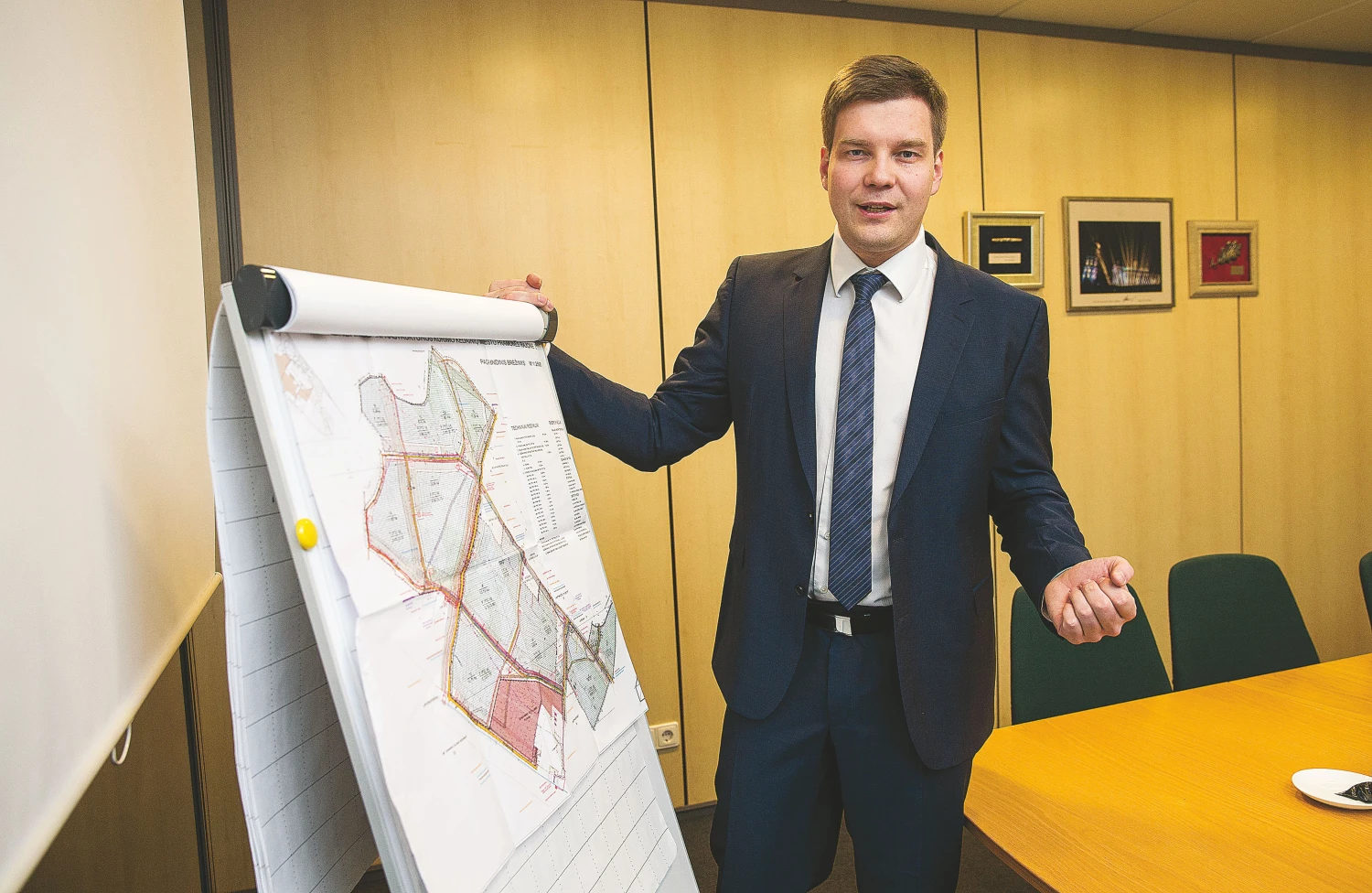 Giedrius Valuckas, Kėdainių LEZ vadovas: „Manome, kad LEZ pranašumus turėtų atrasti vietos įmonės, kurios planuoja plėtrą.“ 
Juditos Grigelytės (VŽ) nuotr.
