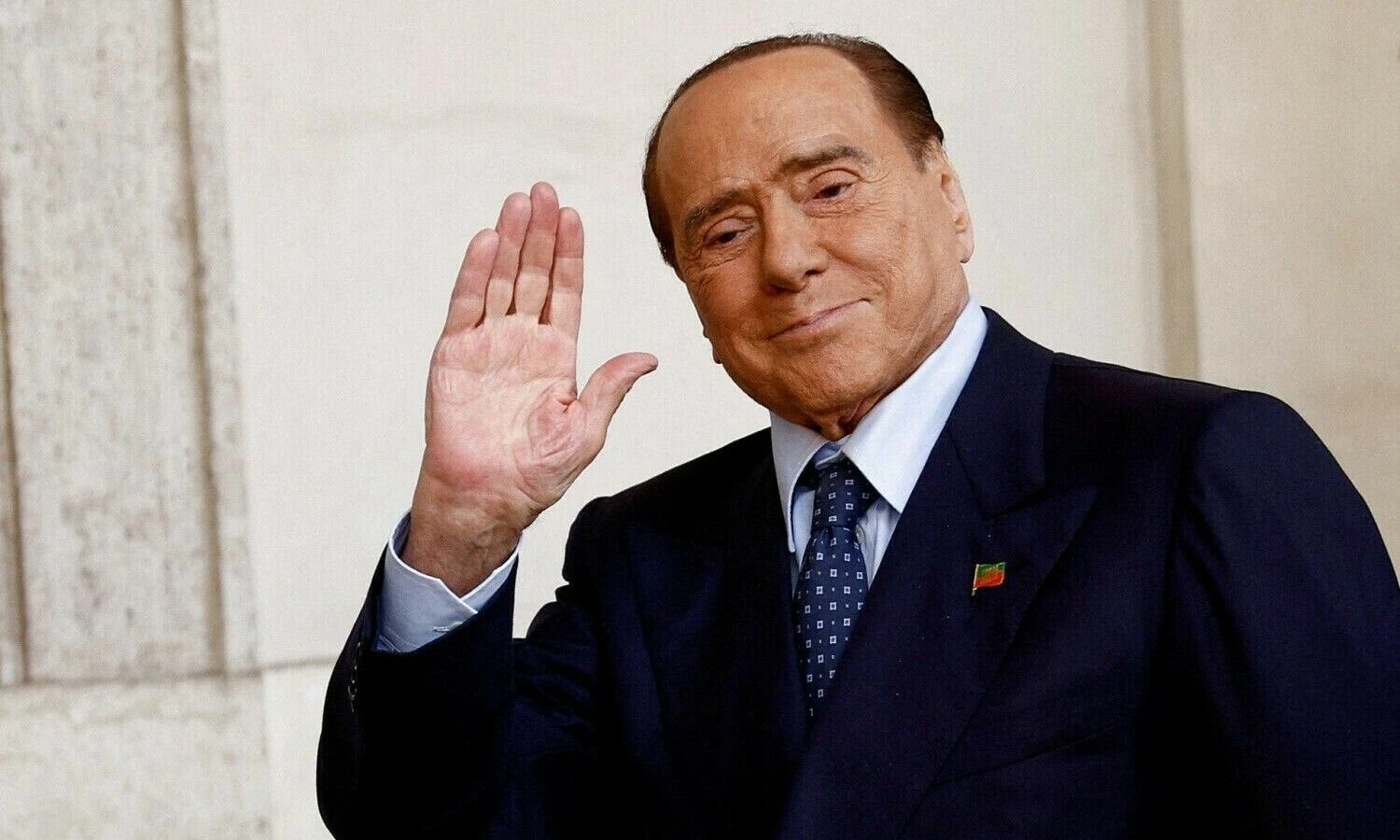 Silvio Berlusconi, buvęs Italijos ministras pirmininkas ir „Forza Italia“ lyderis. Guglielmo Mangiapane („Reuters“ / „Scanpix“ nuotr.