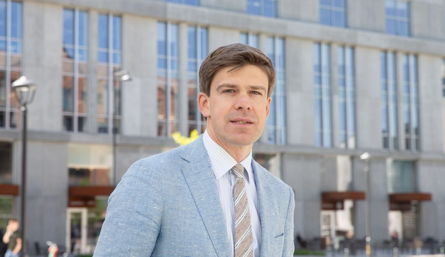 Mindaugas Statulevičius, Lietuvos nekilnojamojo turto plėtros asociacijos (LNTPA) direktorius. Juditos Grigelytės (VŽ) nuotr.