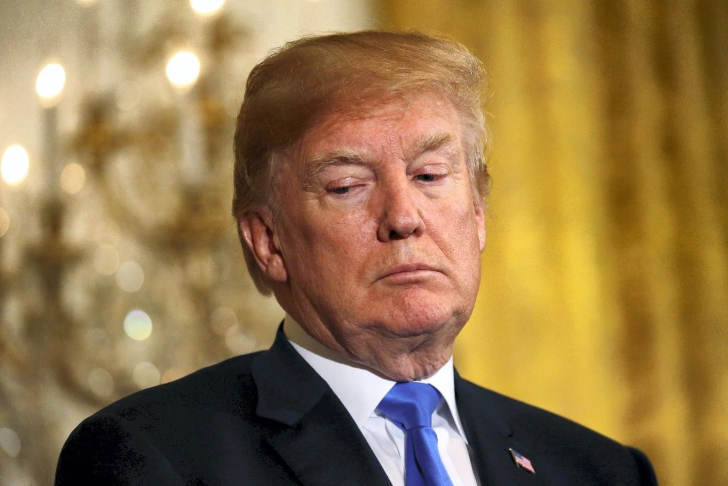 Donaldas Trumpas, JAV vadovas. Leah Milliso („Reuters“ / „Scanpix“) nuotr.
