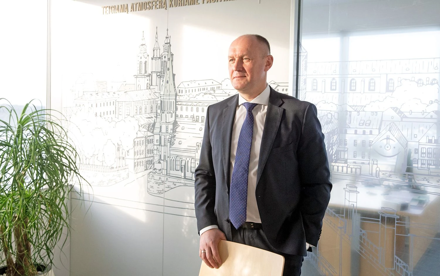 Kęstutis Vanagas, UAB „YIT Lietuva“ vadovas. Juditos Grigelytės (VŽ) nuotr.