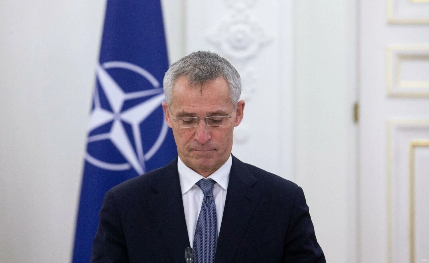 Jensas Stoltenbergas, NATO generalinis sekretorius. Juditos Grigelytės (VŽ) nuotr.