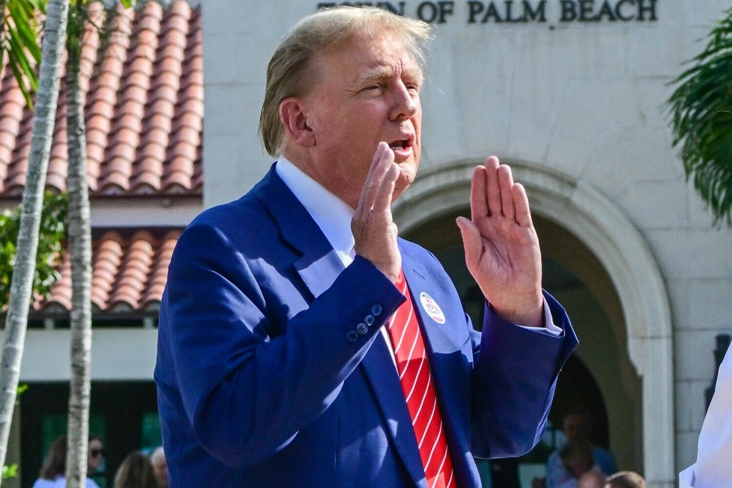 Donaldas Trumpas, Respublikonų partijos kandidatas JAV prezidento rinkimuose.
AFP/„Scanpix“ nuotr.