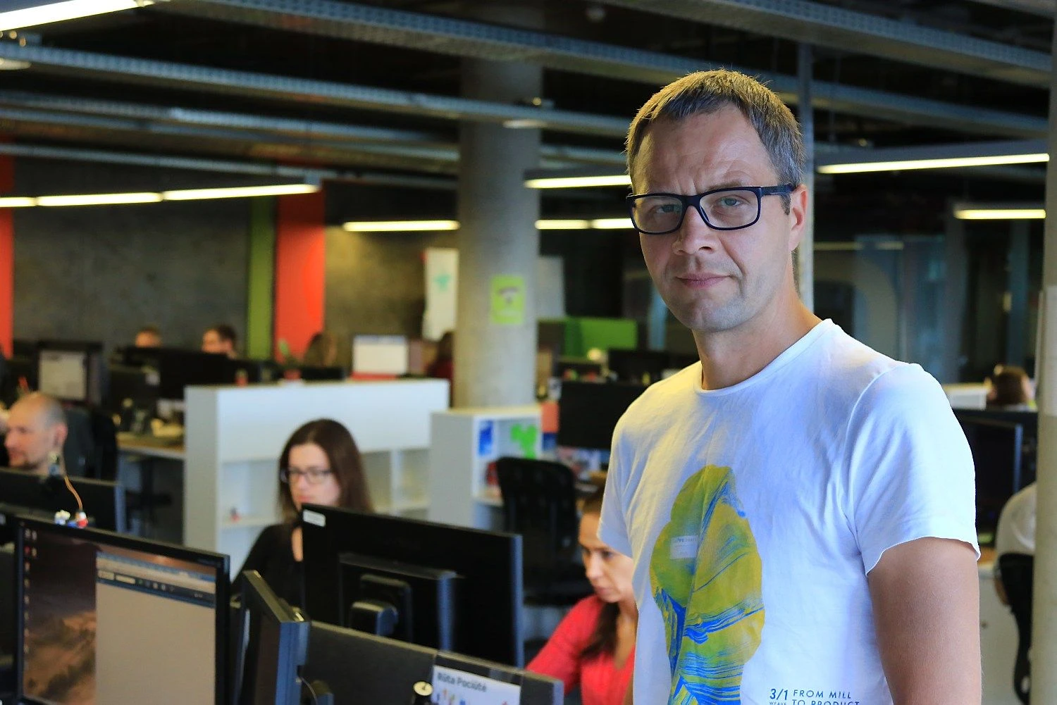 Dainius Aksinavičius, „Callcredit Information Group“ Kauno padalinio vadovas. Dariaus Versecko (VŽ) nuotr.
