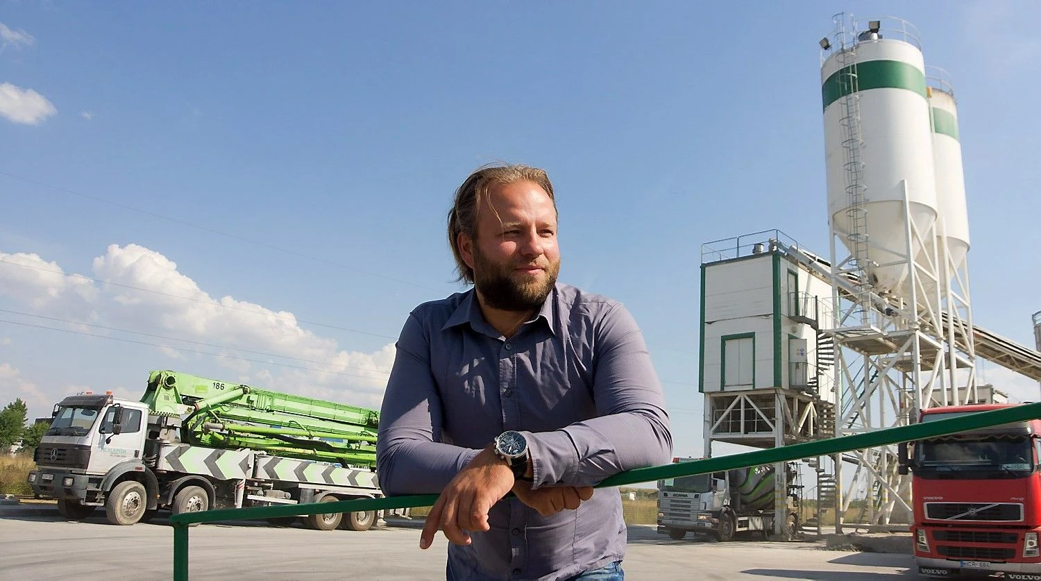 Povilas Bradulskis, „HeidelbergCement“ grupės įmonių Lietuvoje generalinis direktorius, sako, kad po įgyvendintos plėtros turi ambicijų šiemet tapti antru stambiausiu dalyviu prekinio betono gamybos rinkoje. 
Algimanto Kalvaičio nuotr. 