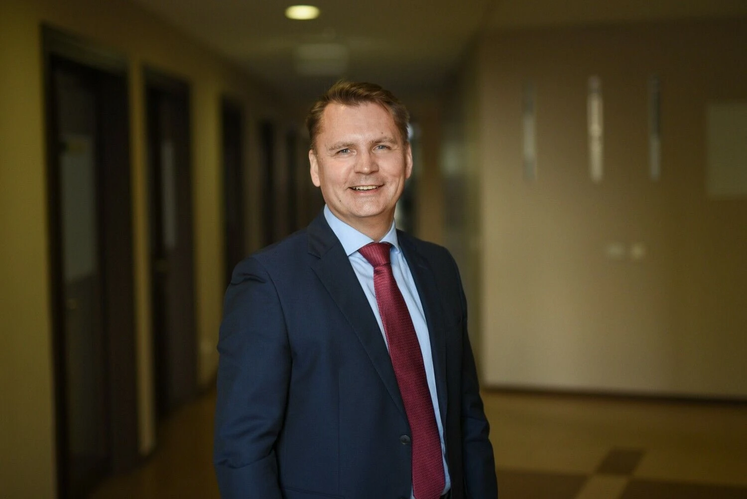 Registrų centro Juridinių asmenų dalyvių informacinių sistemų skyriaus vadovas Linas Šaulinskas.