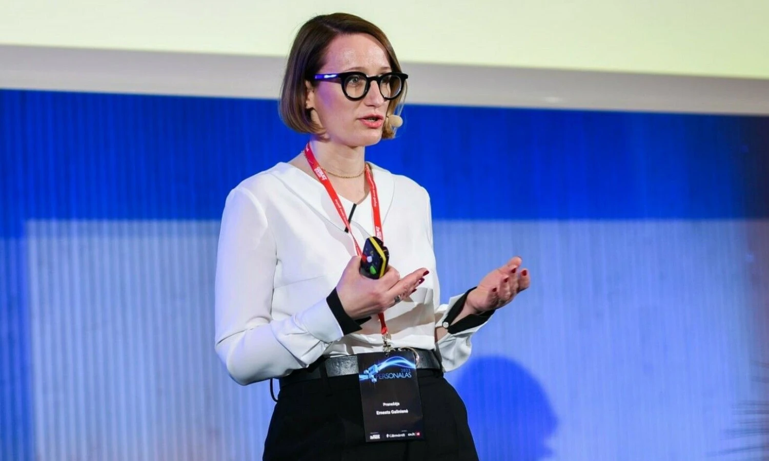 Ernesta Galinienė, „ACME grupės“ Žmonių ir kultūros skyriaus vadovė. Ryčio Galadausko nuotr.
