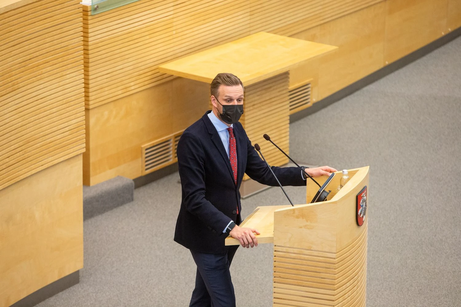 Gabrielius Landsbergis, užsienio reikalų ministras. Vladimiro Ivanovo (VŽ) nuotr.