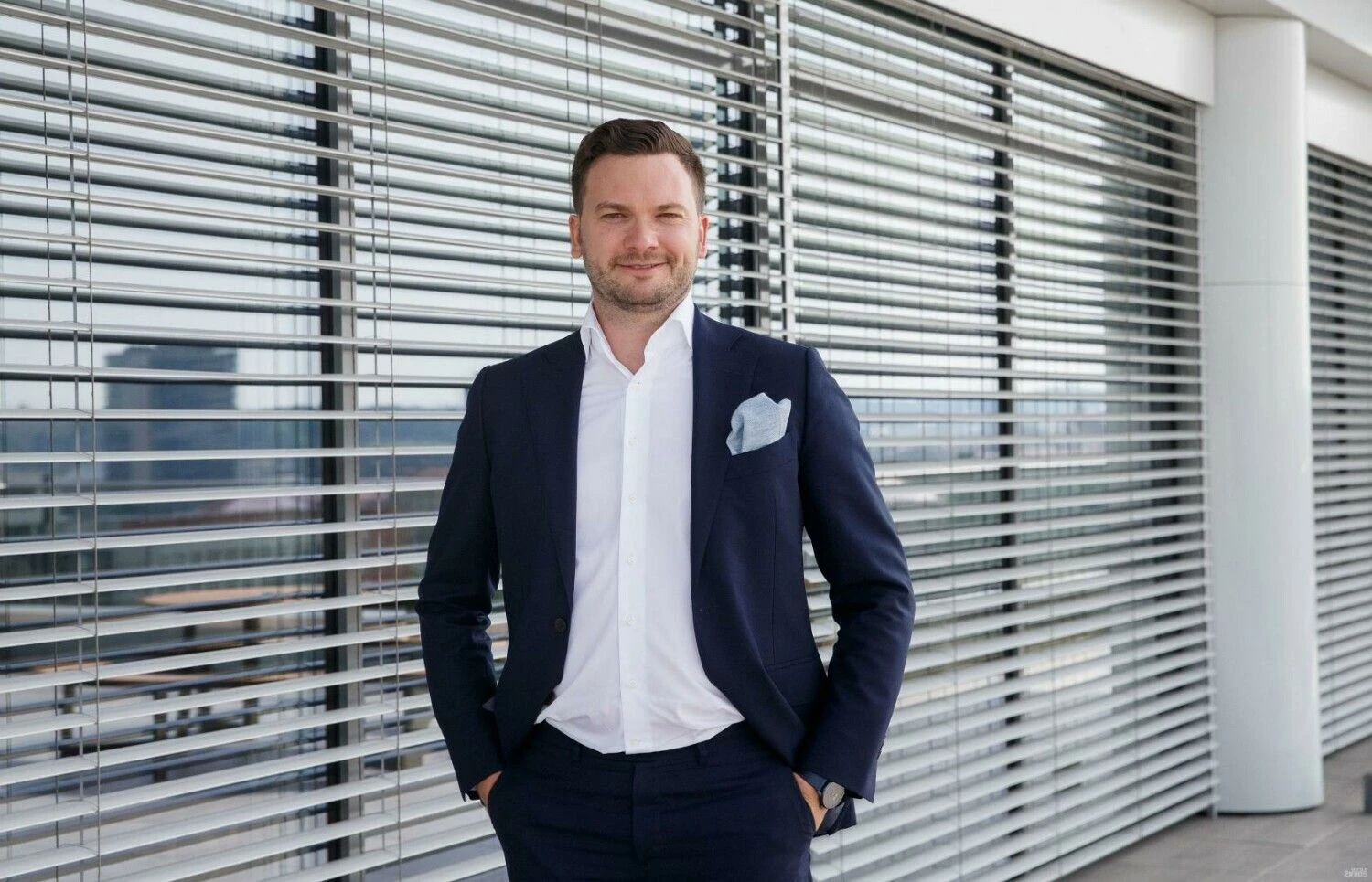 Mažvydas Šileika, AB „Linas Agro Group“ finansų direktorius. Juditos Grigelytės (VŽ) nuotr.