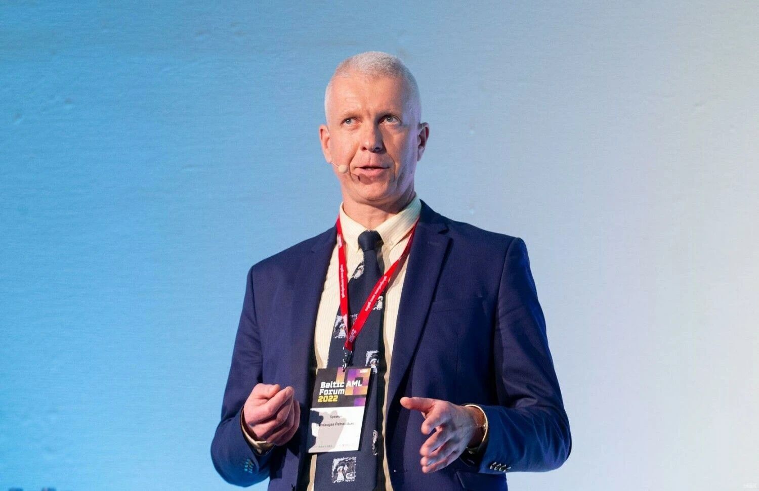 Mindaugas Petrauskas, „Amlyze“ finansinių nusikaltimų prevencijos skyriaus vadovas. Juditos Grigelytės (VŽ) nuotr.