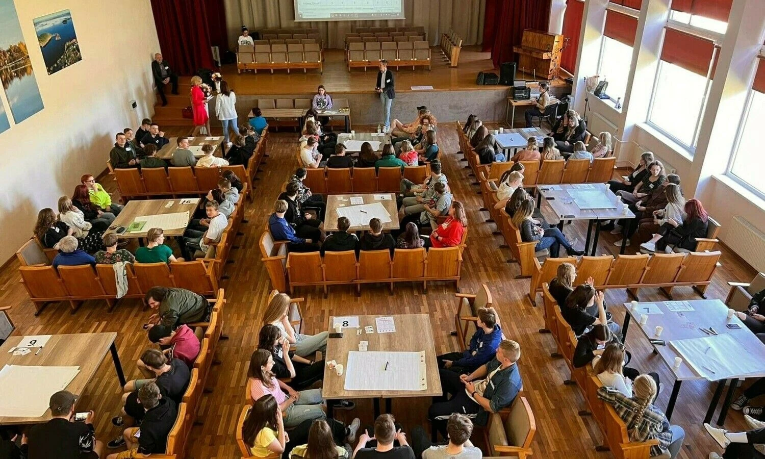 Tarptautinė verslumo stovykla Zarasuose.