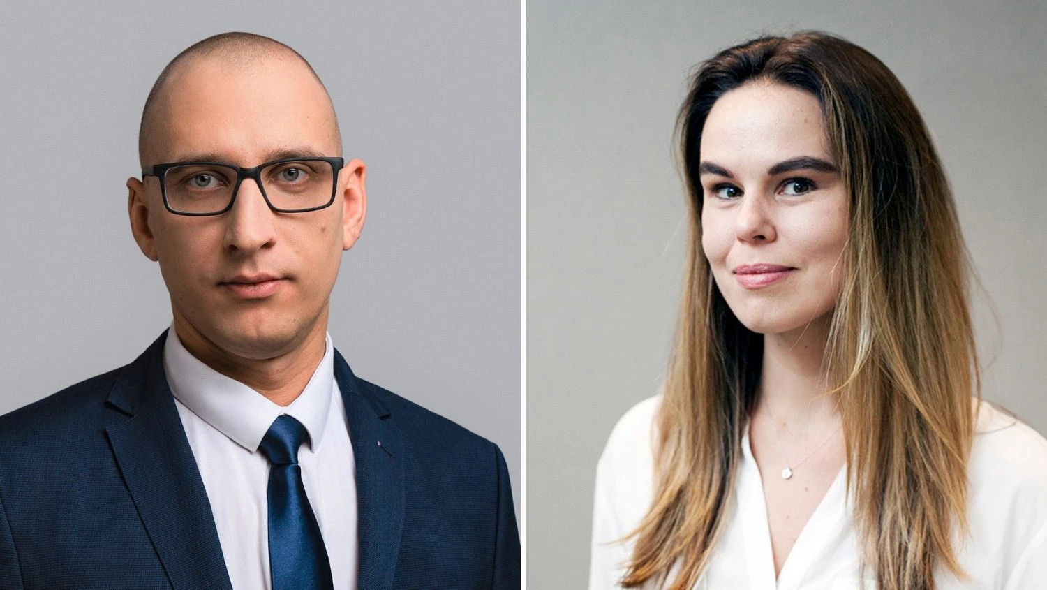 Tautvydas Jašinskas, „NRD Cyber Security“ technologinių diegimų direktorius, Sigita Jurkynaitė, įmonės IT projektų vadovė. Bendrovės nuotr.

