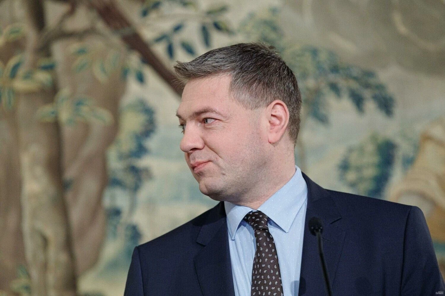 Andriaus Mazuronio spaudos konferencija. Vladimiro Ivanovo (VŽ) nuotr.