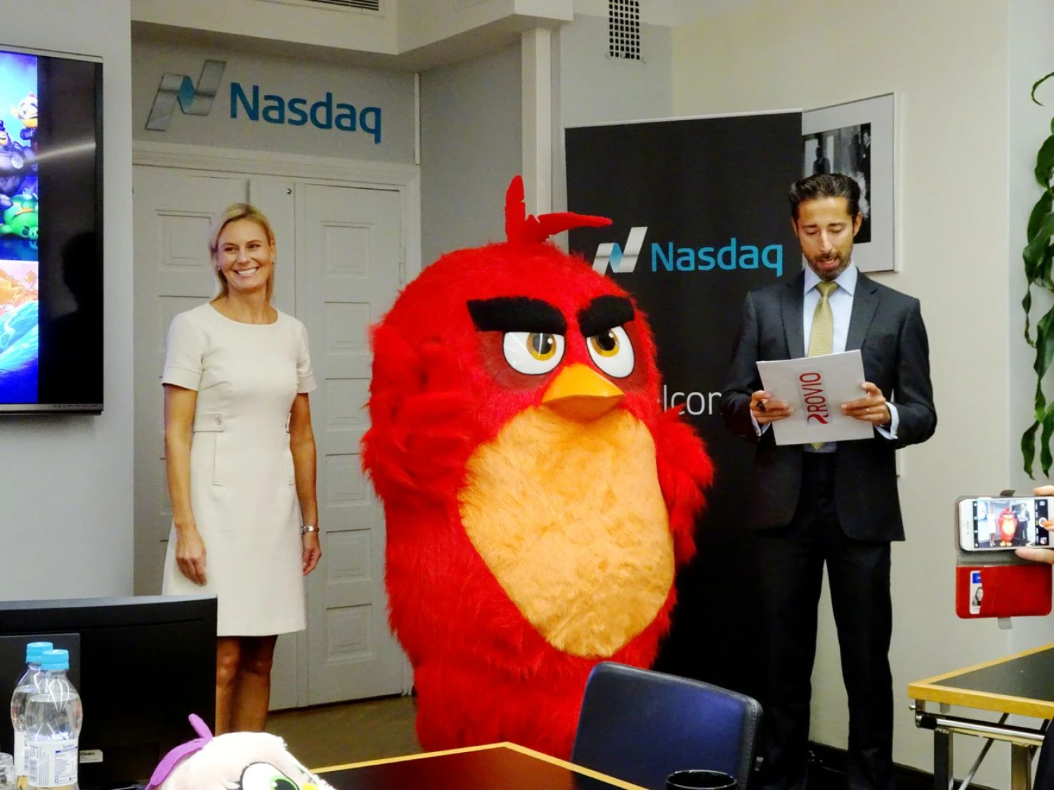 Kati Levorantos vadovaujamai „Rovio“ sunkiai sekėsi sukurti antrąjį žaidimą, kuris populiarumu prilygtų pirmajam – „Angry Birds“. Jussi Rosendahlo („Reuters“ / „Scanpix“) nuotr.