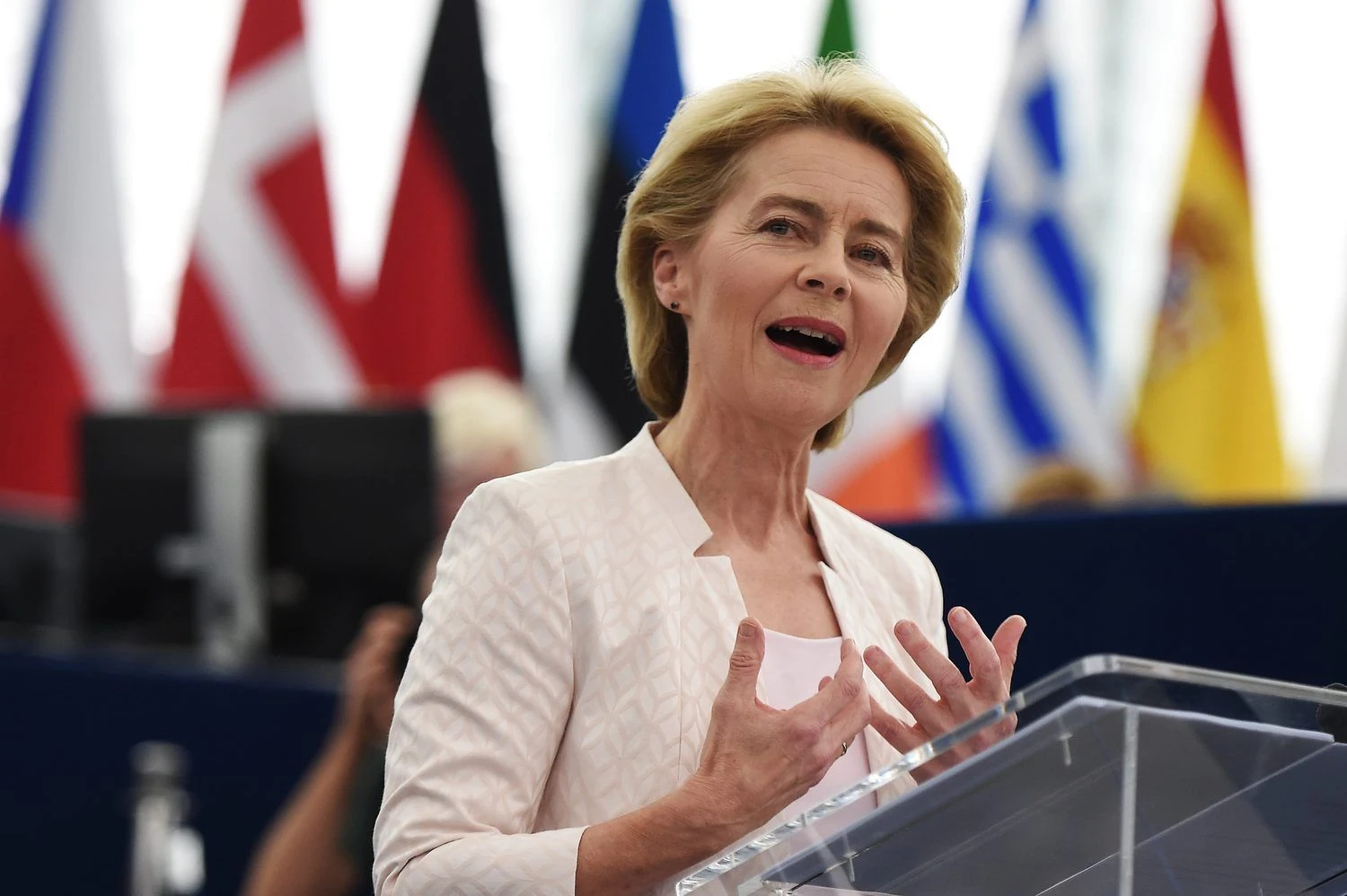 Ursula von der Leyen.  Frederico Florino („AFP“ / „Scanpix“) nuotr. 