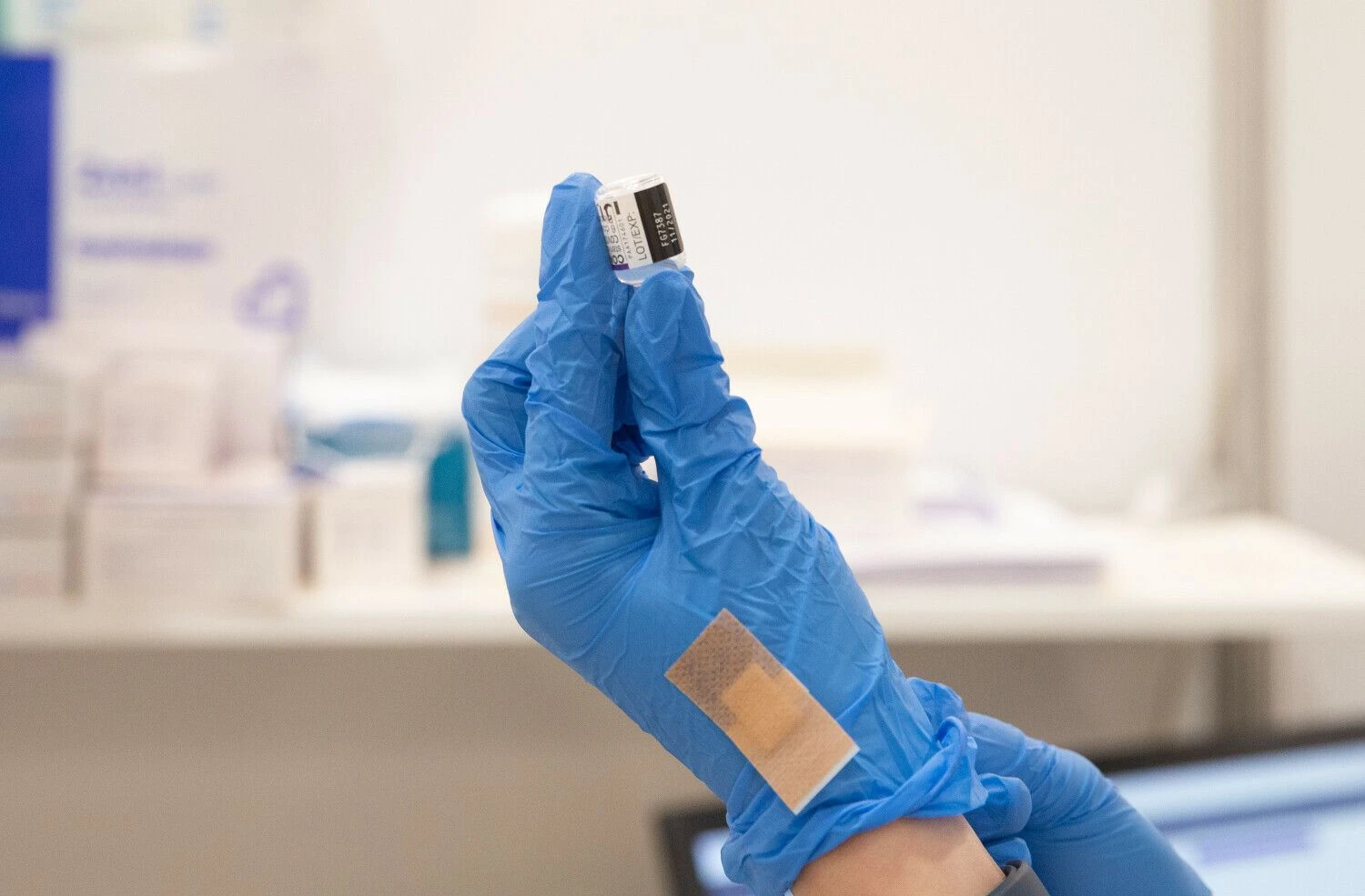 Vakcinacijos centras Vilniuje. Juditos Grigelytės nuotr.