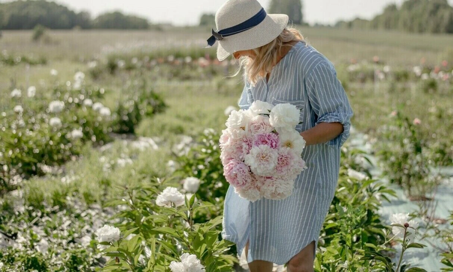 Angelina Kurauskienė, ūkio „Gėlių upė“ įkūrėja. Įmonės nuotr.