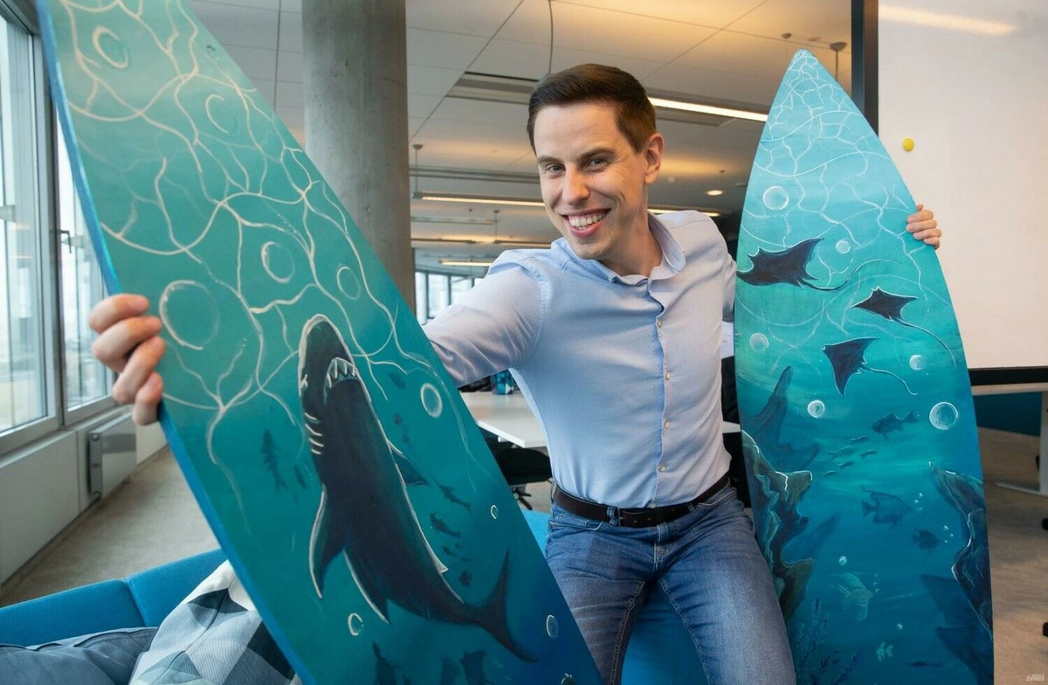 Regimantas Urbanas, „Surfshark“ rinkodaros vadovas. Juditos Grigelytės (VŽ) nuotr.