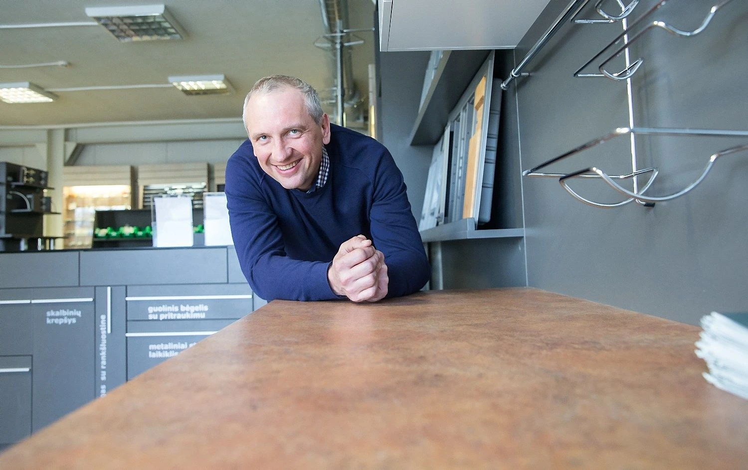 Kęstutis Baranauskas, UAB „Alsotana“ direktorius: „Kadangi beveik visas gamybos grandis atliekame patys, tai garantuoja patrauklią kainą.“
JUDITOS GRIGELYTĖS (VŽ) NUOTR.

