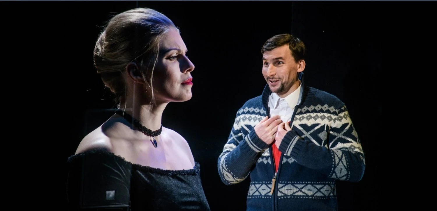 Iš spektaklio „Idiotas“ Lietuvos rusų dramos teatre (rež. A. Jankevičius). LRDT nuotr. 