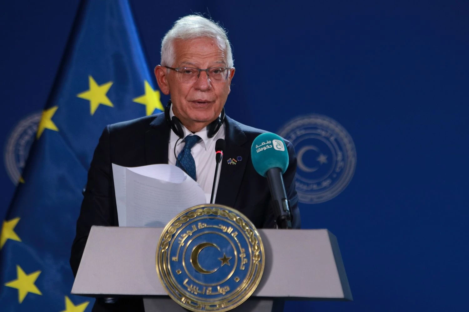 Josepas Borrelis. Hazemo Ahmedo („Reuters“/„Scanpix“) nuotr.