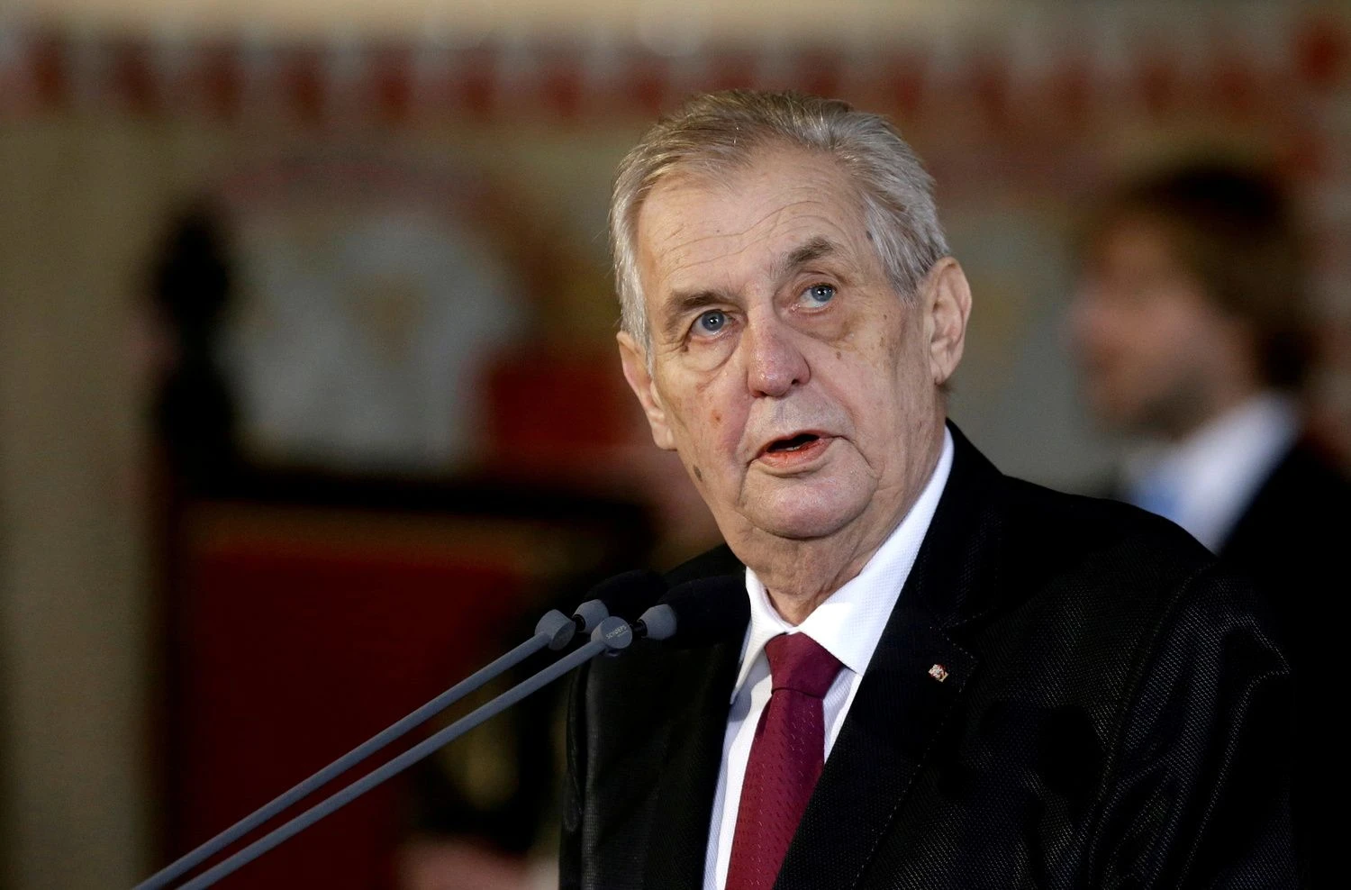 Milošas Zemanas. Davido W. Cerny („Reuters“/„Scanpix“) nuotr.