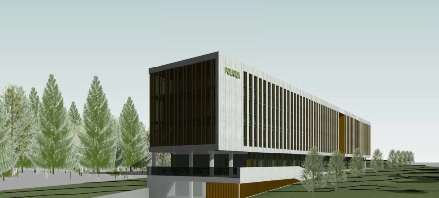 Bendrovės vizualizacija.