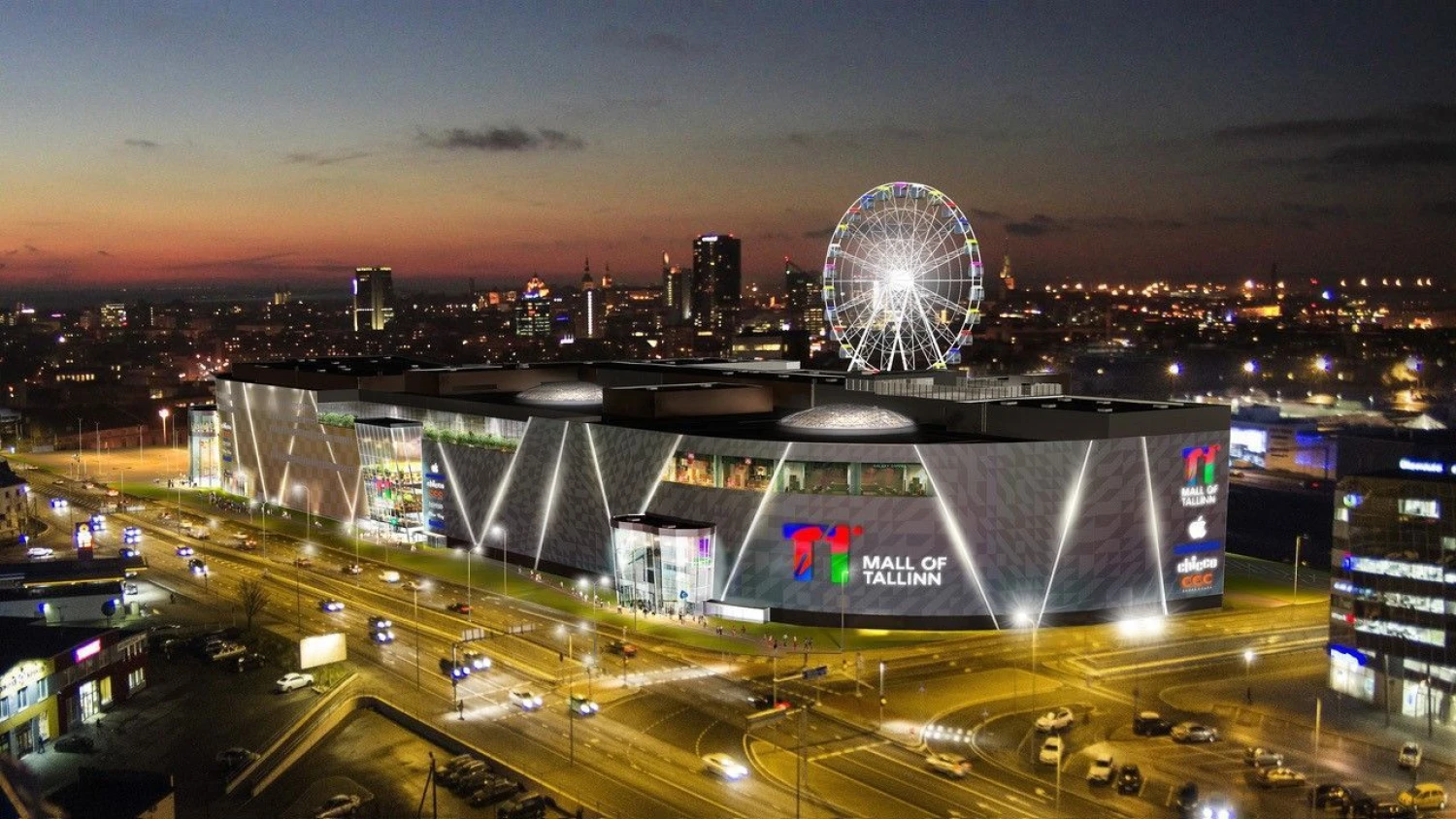 Prekybos centras T1 Taline. Bendrovės nuotr.