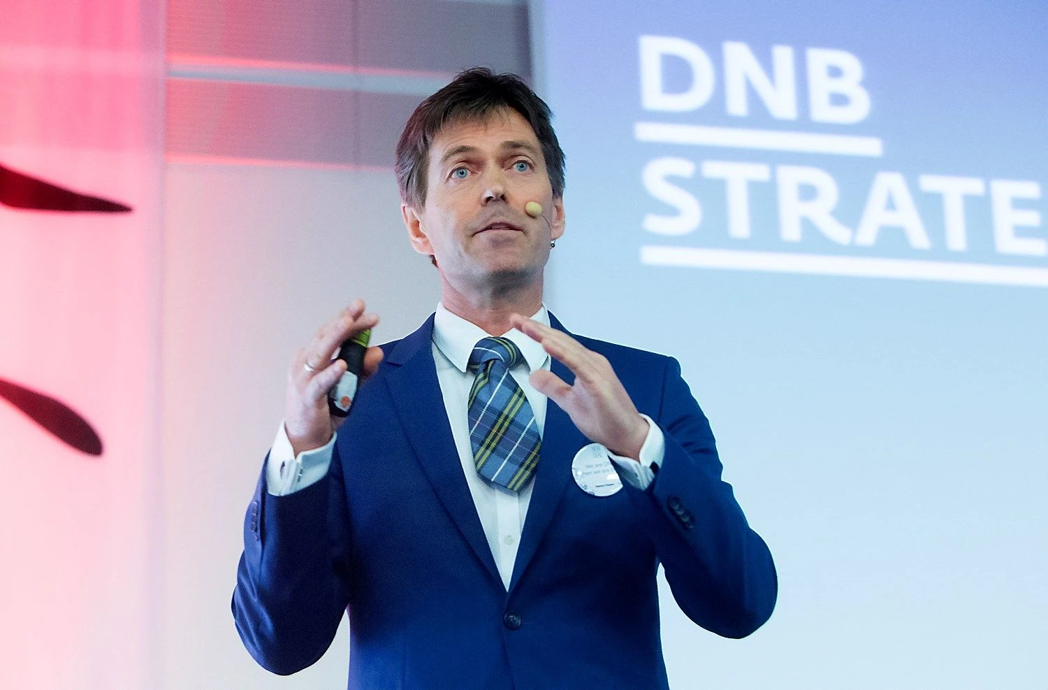 Bjornaras Lundas, AB DNB valdybos pirmininkas ir prezidentas. Juditos Grigelytės (VŽ) nuotr.





 

